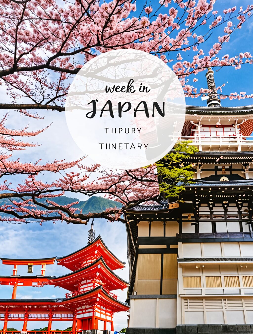 1 week in japan itinerary