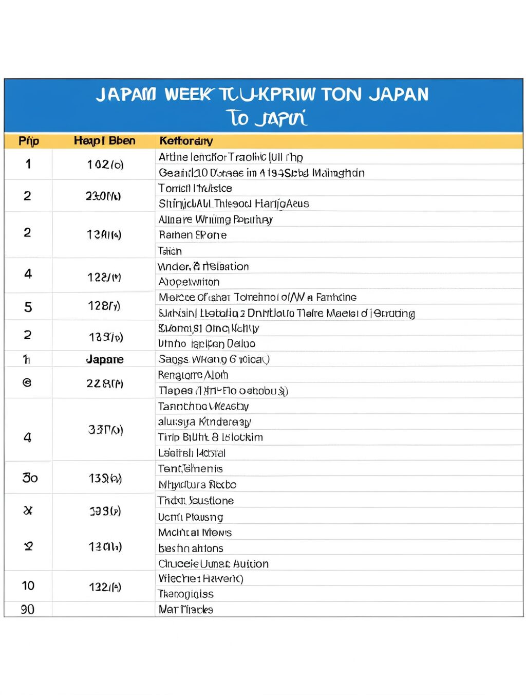1 week trip to japan itinerary