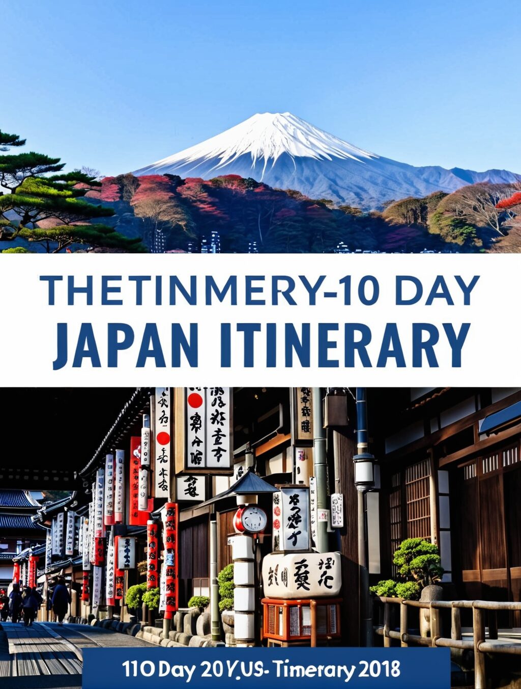 10 day itinerary japan first time