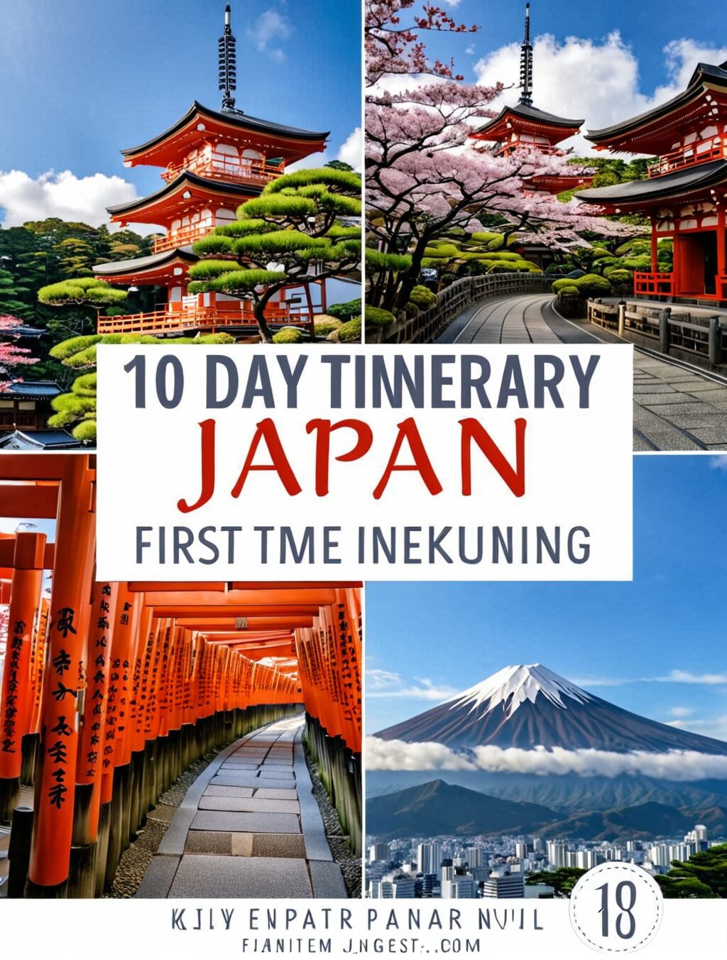 10 day itinerary japan first time