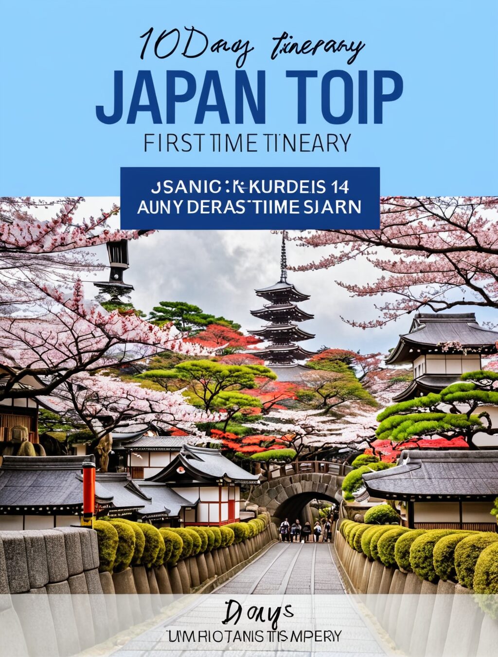 10 day itinerary japan first time