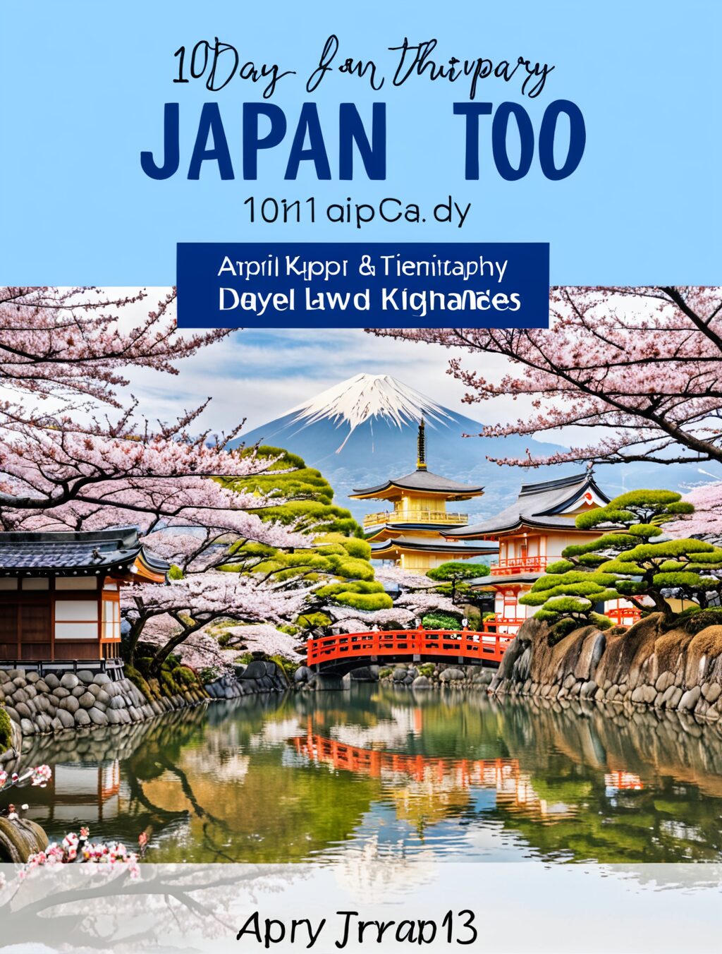10 day japan itinerary april