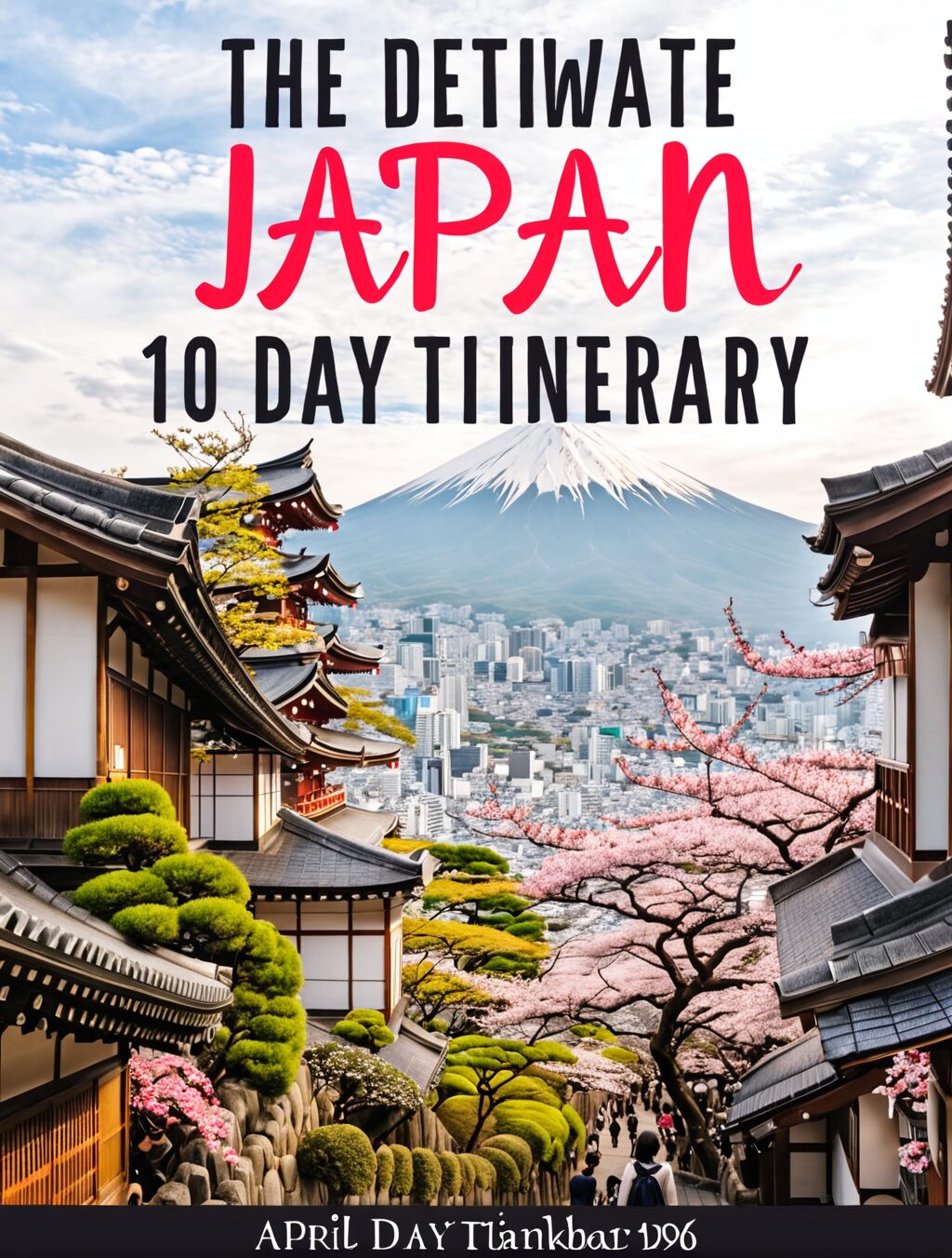 10 day japan itinerary april