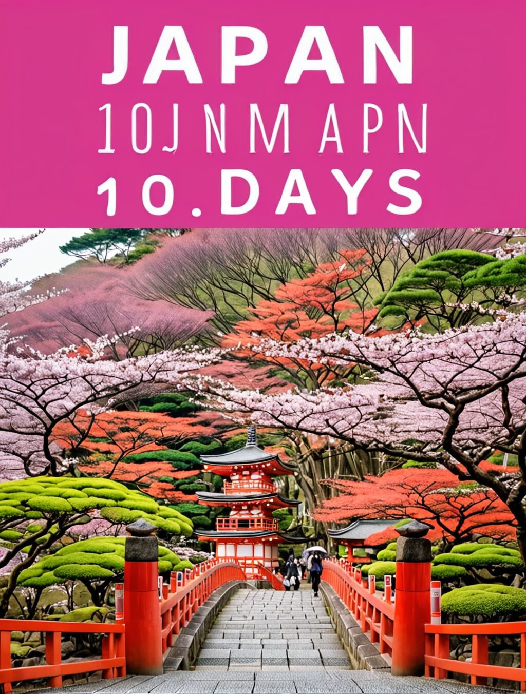 10 day japan itinerary april