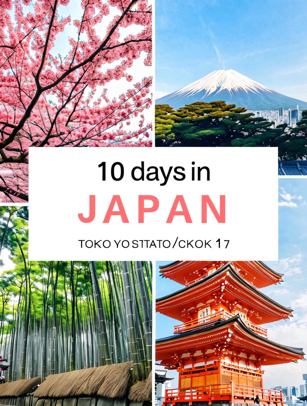 10 day japan itinerary tokyo kyoto osaka