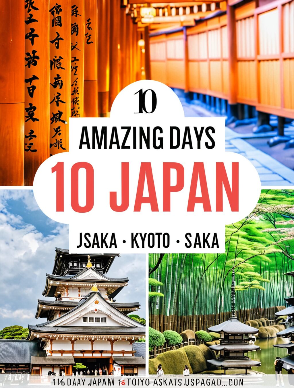 10 day japan itinerary tokyo kyoto osaka