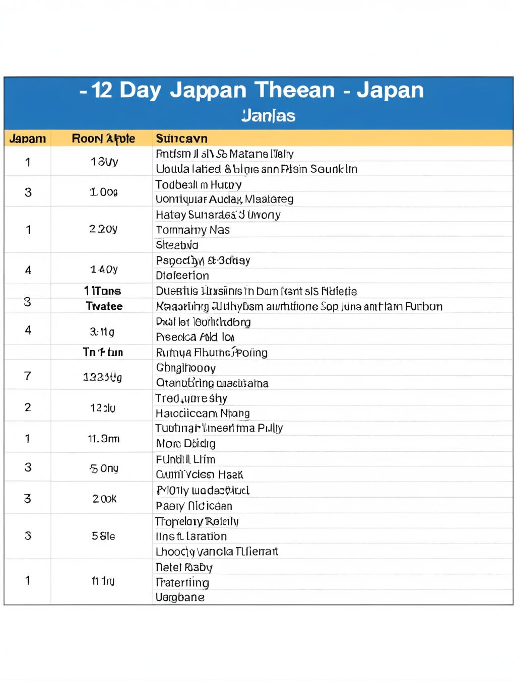 12 day japan itinerary reddit