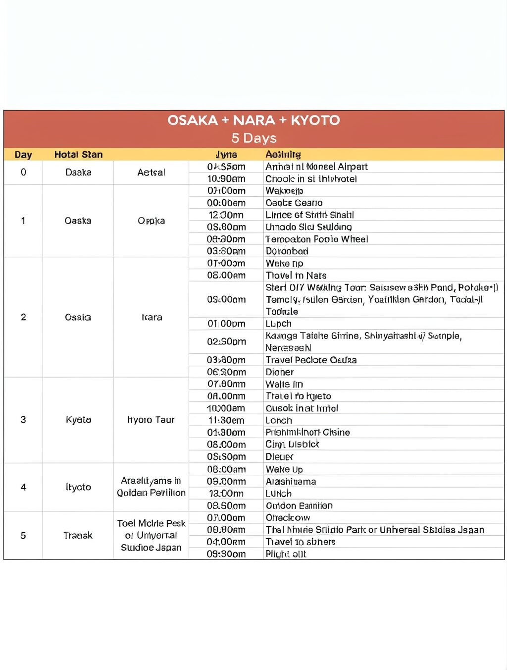 15 days in japan itinerary