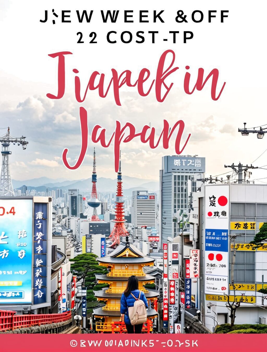 2 week japan trip cost