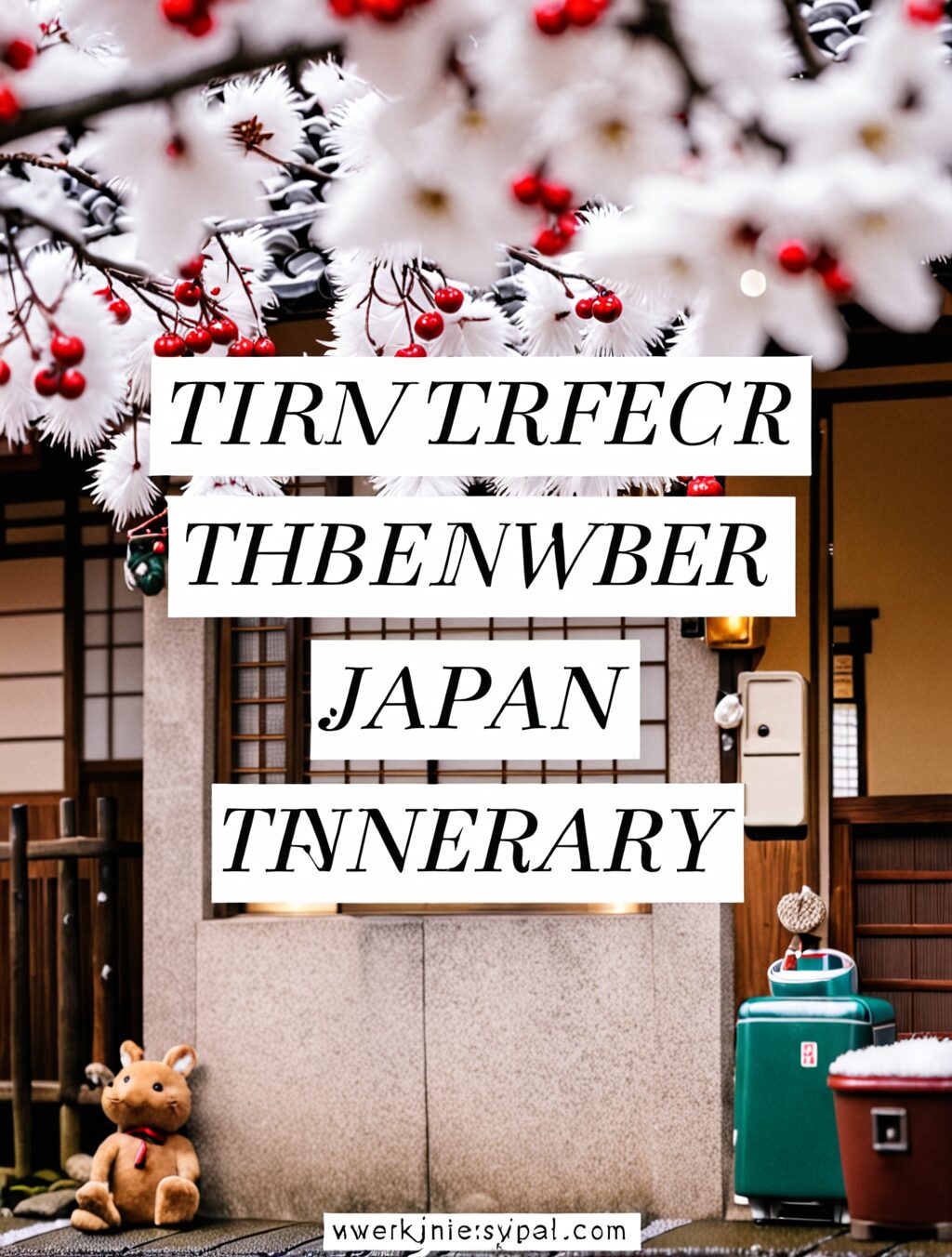 3 week japan itinerary december