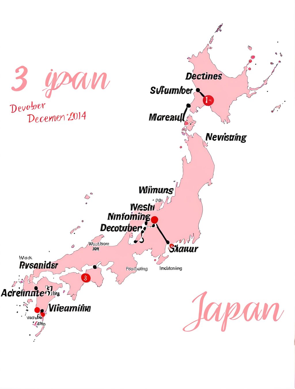 3 week japan itinerary december