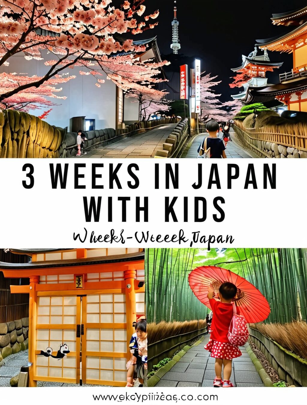 3 week japan itinerary with kids