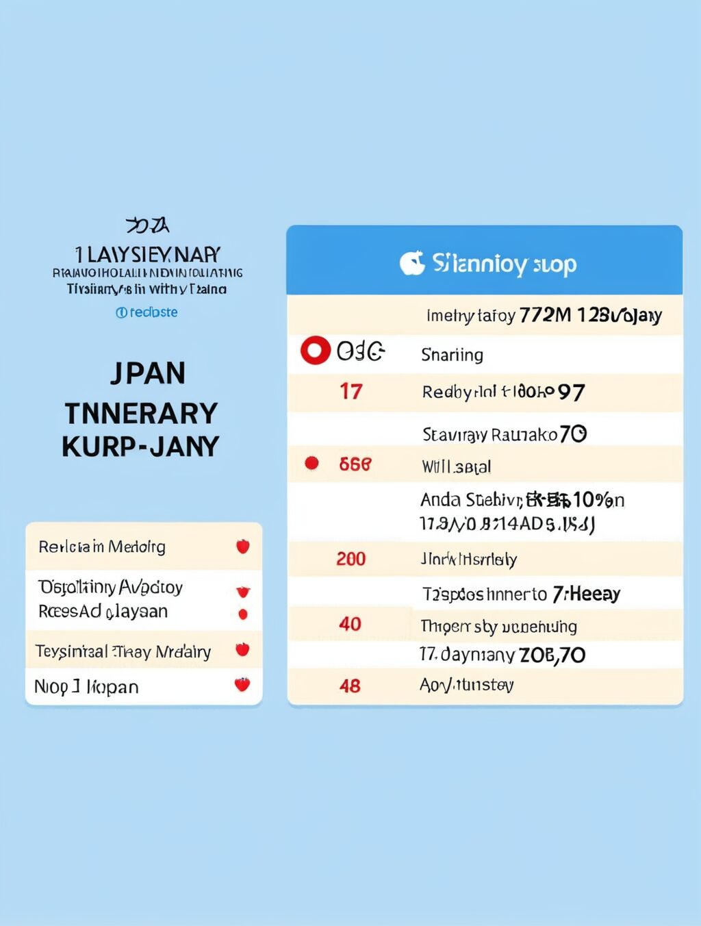 7 day itinerary japan reddit