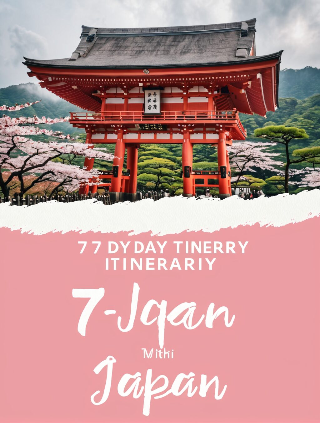 7 day itinerary japan reddit