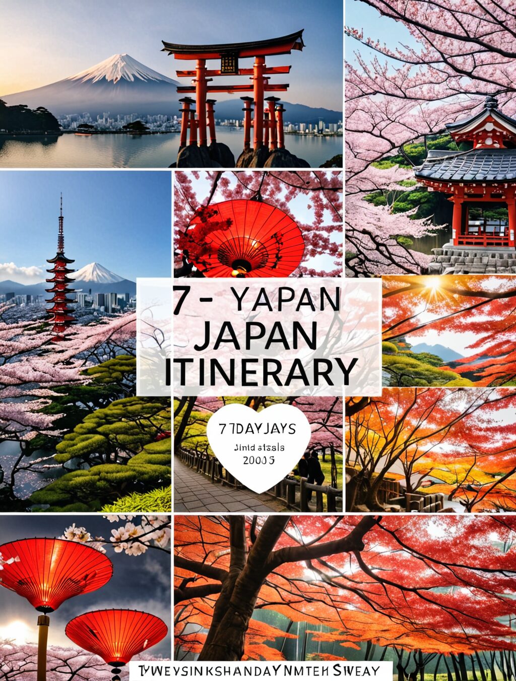 7 day japan trip itinerary