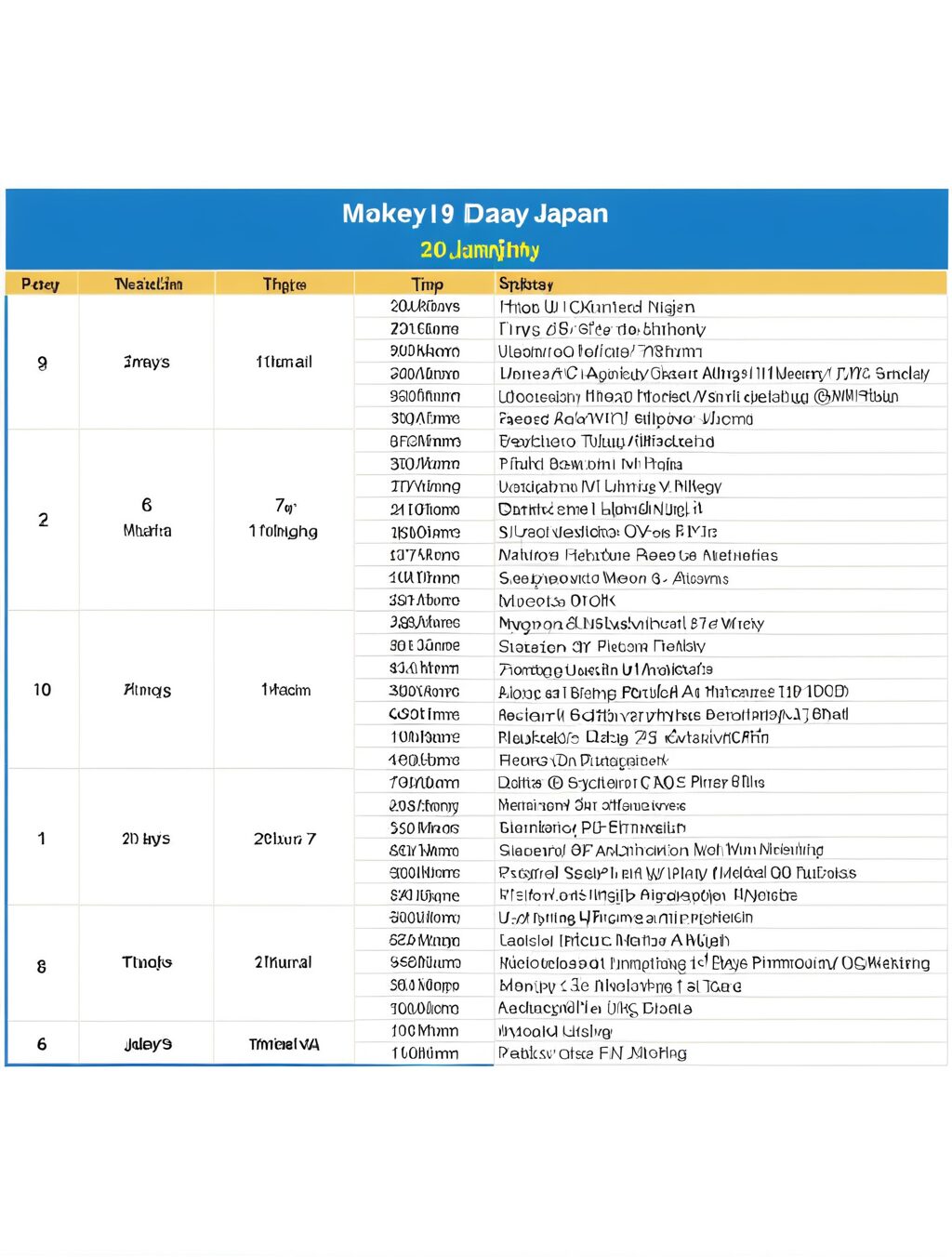 7 days 6 nights japan itinerary