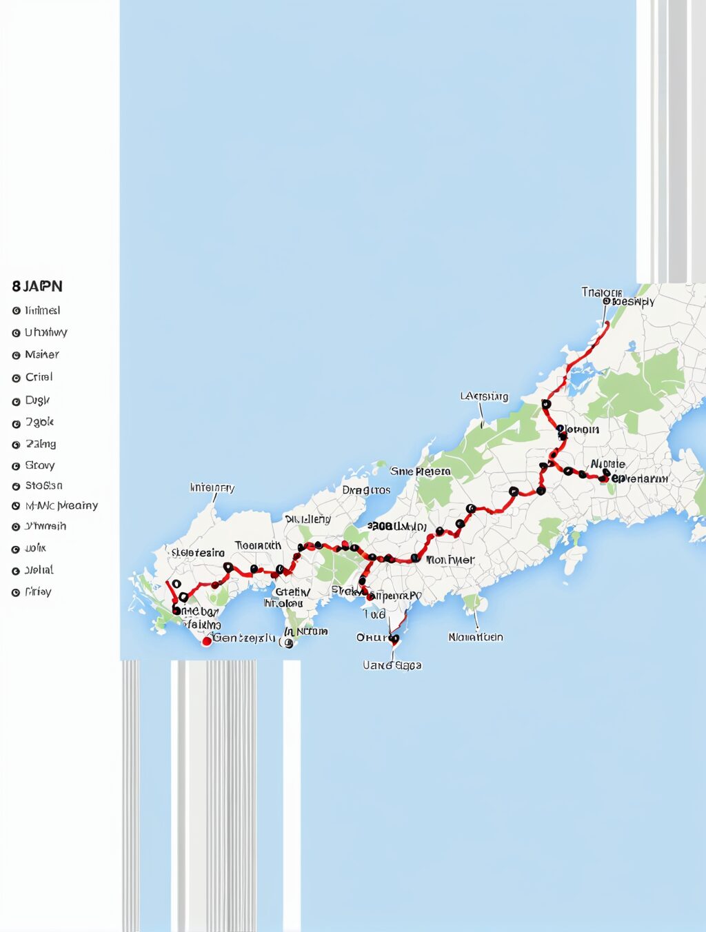 8 day itinerary japan