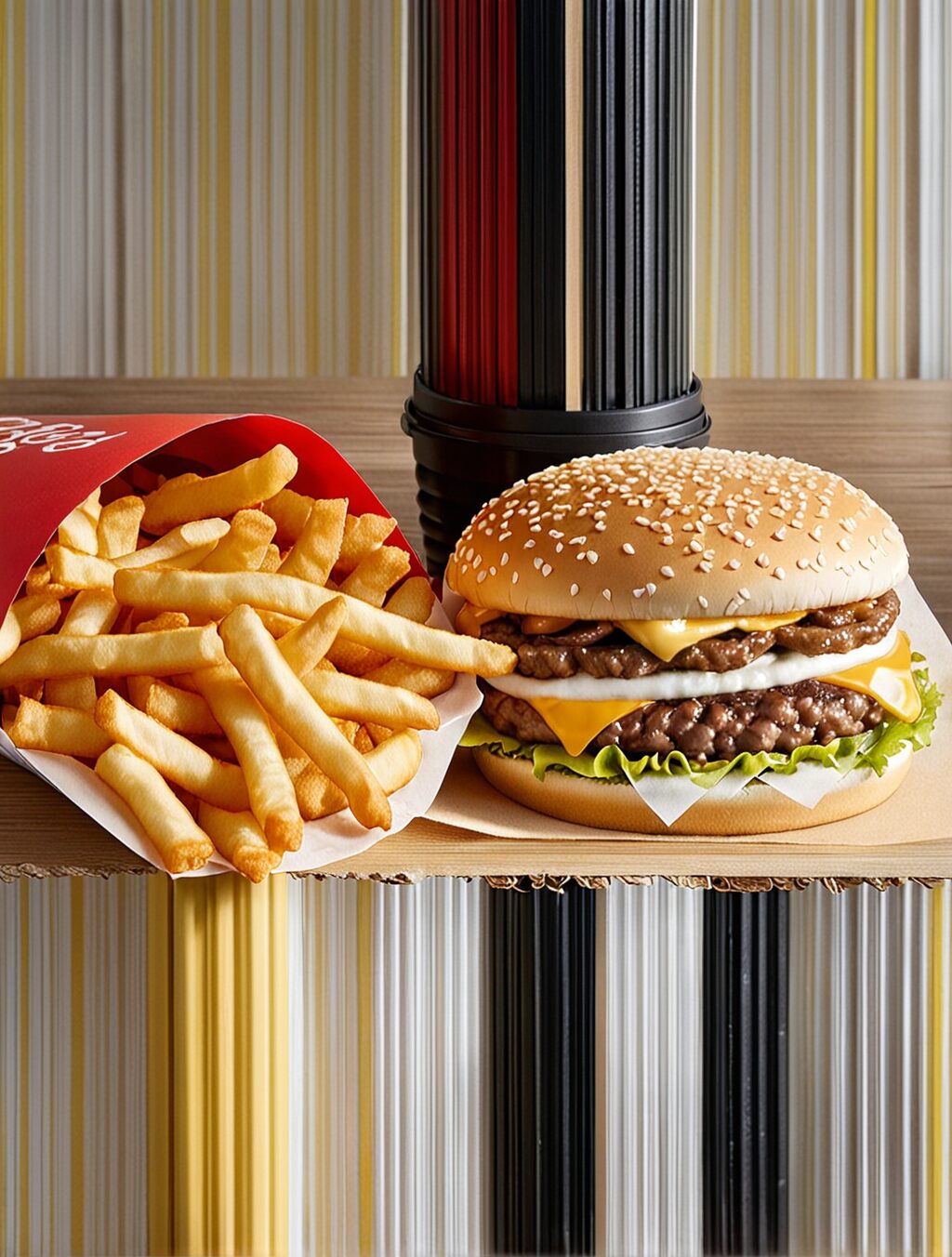 an american fast-food company opens up a store in japan