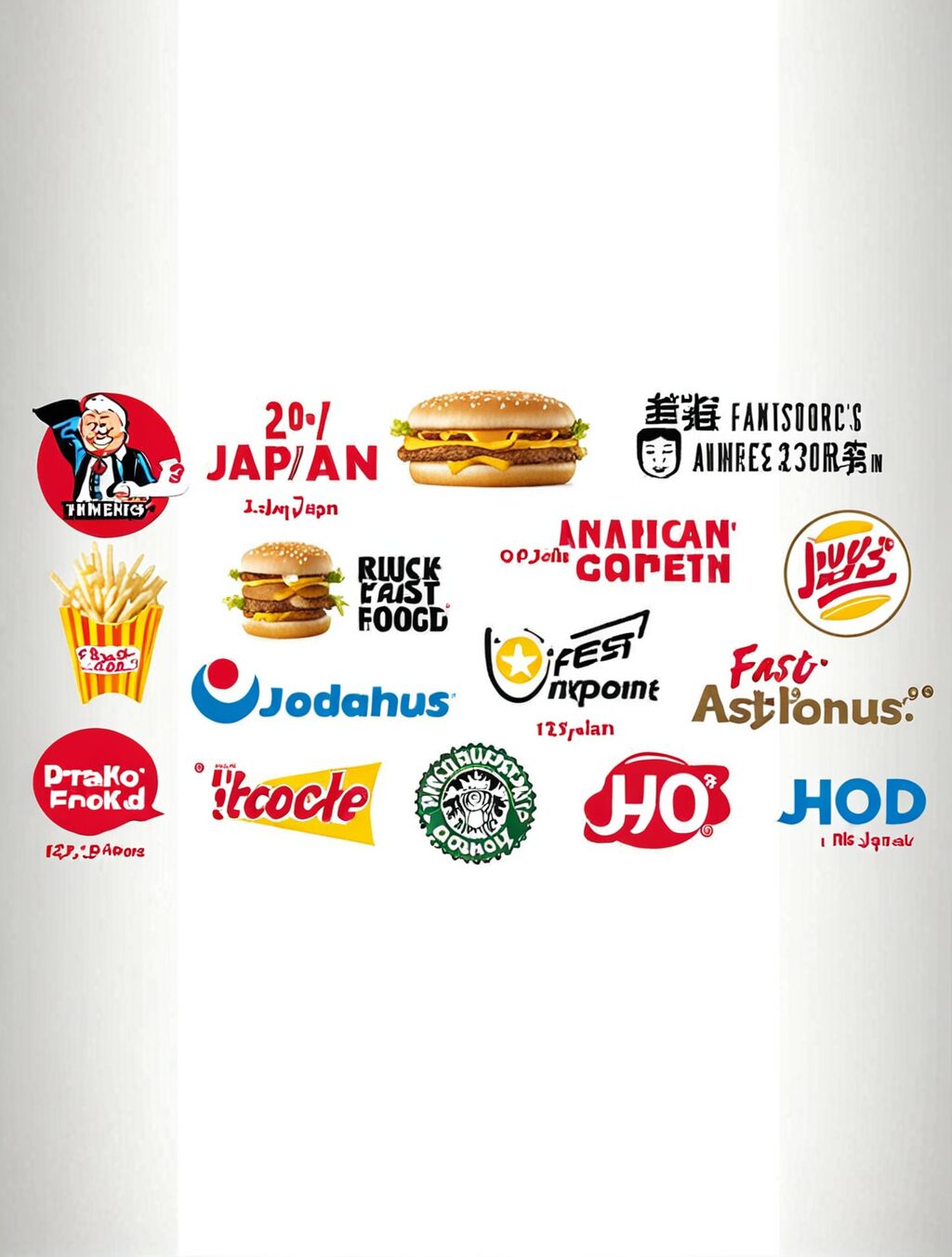 an american fast-food company opens up a store in japan