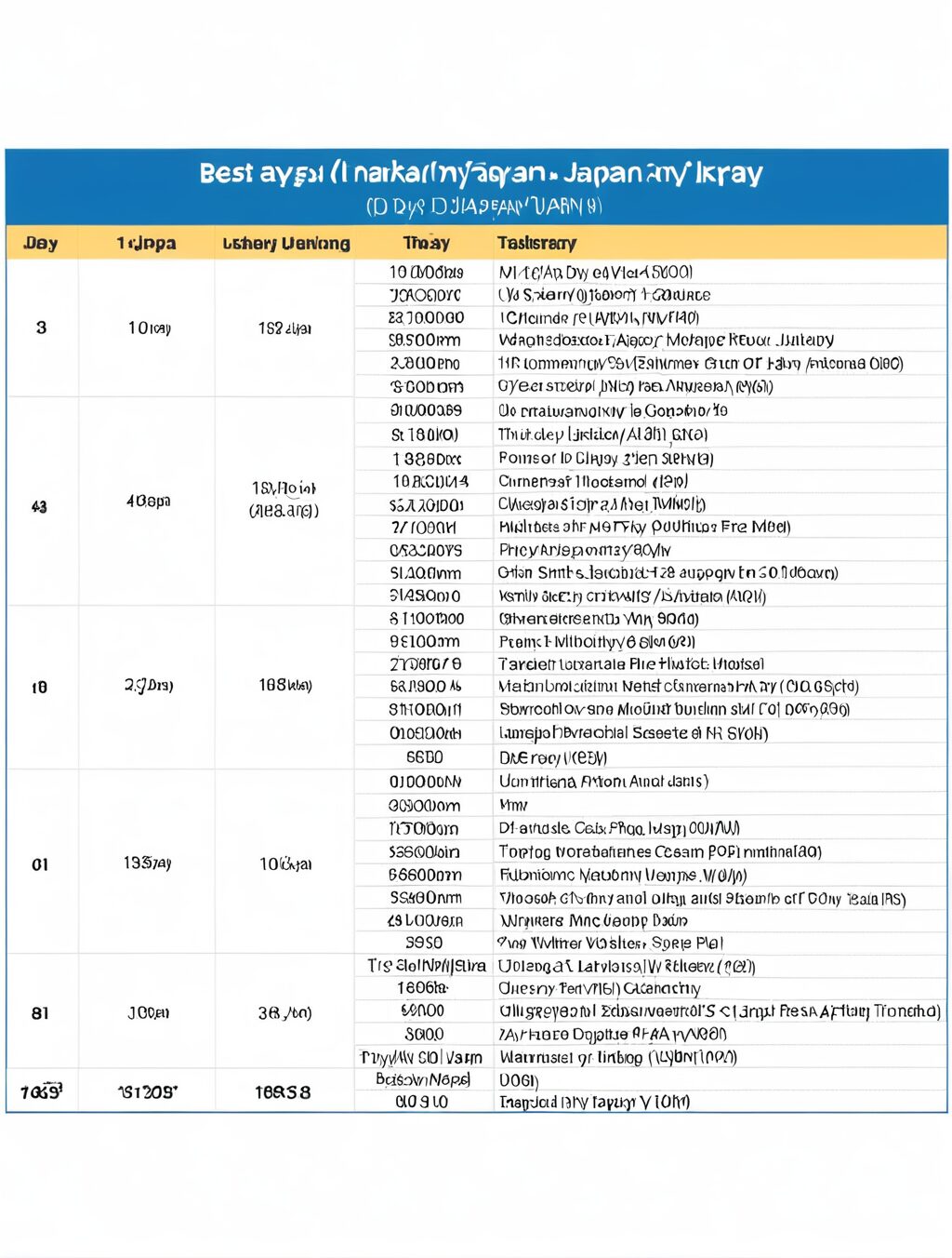 best 8 day japan itinerary
