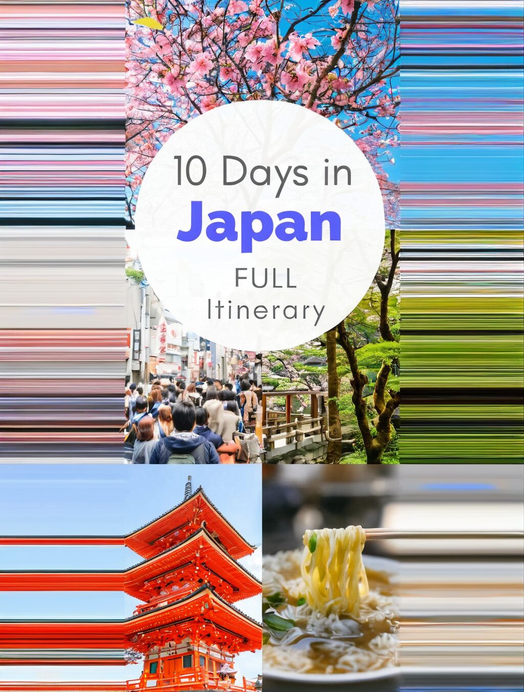 best one week itinerary japan