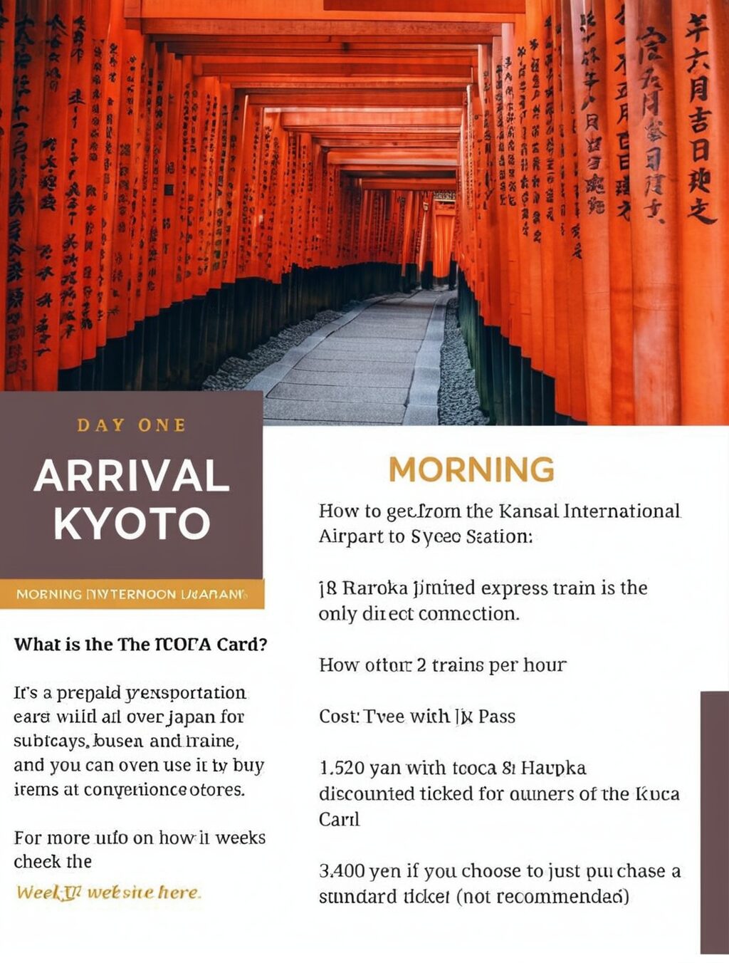 best one week itinerary japan