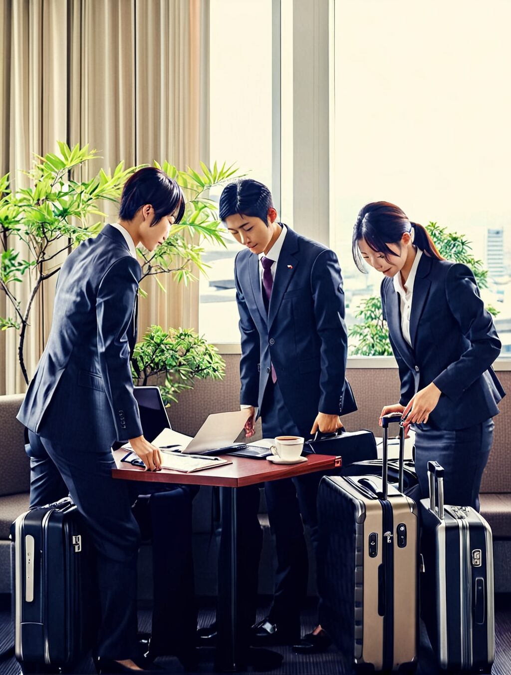 business trip in japanese