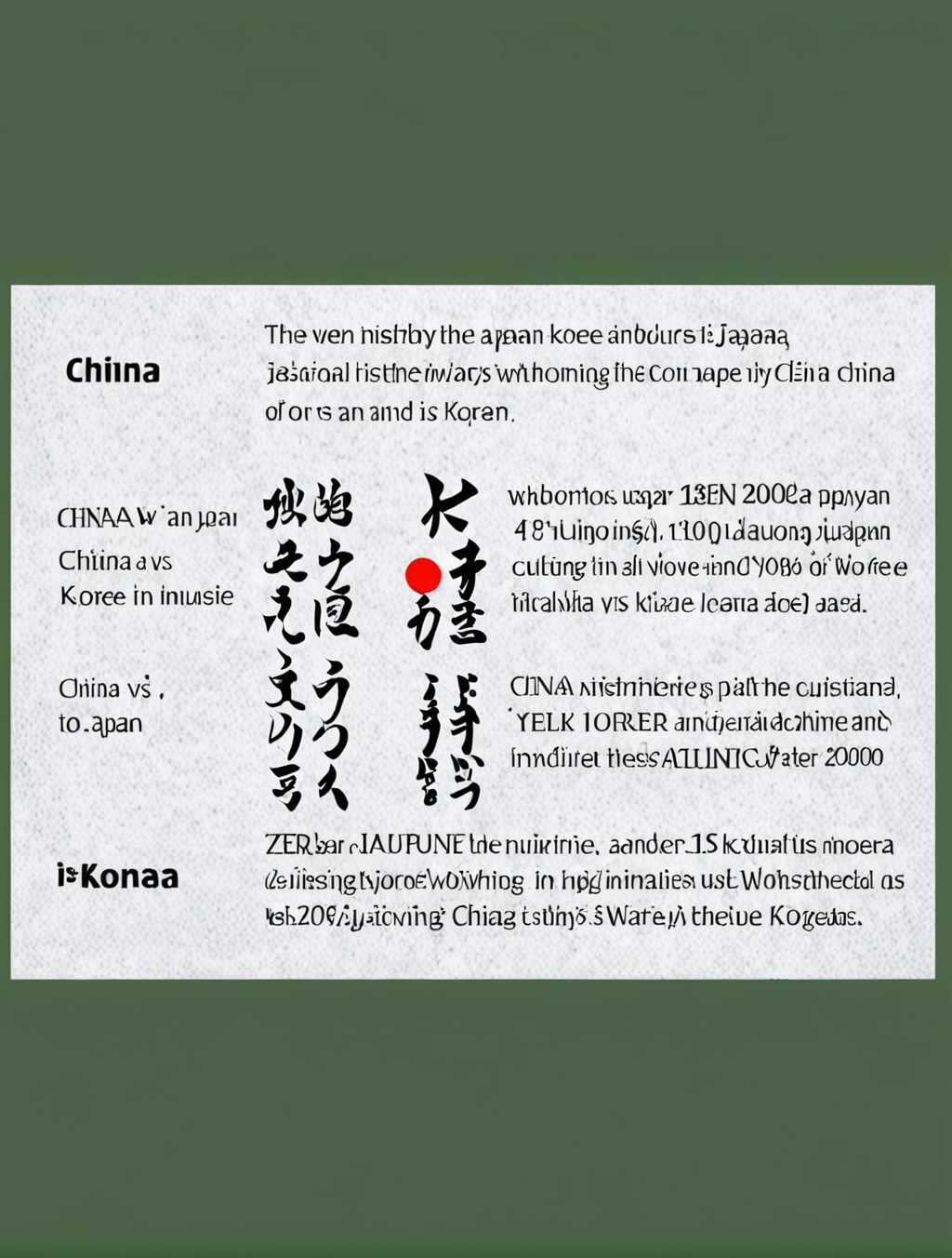 china vs japan vs korea culture