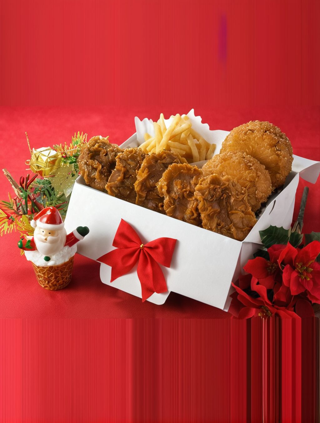 christmas food and drinks in japan