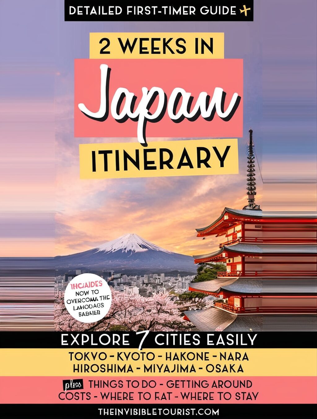 cost of 2 week trip to japan
