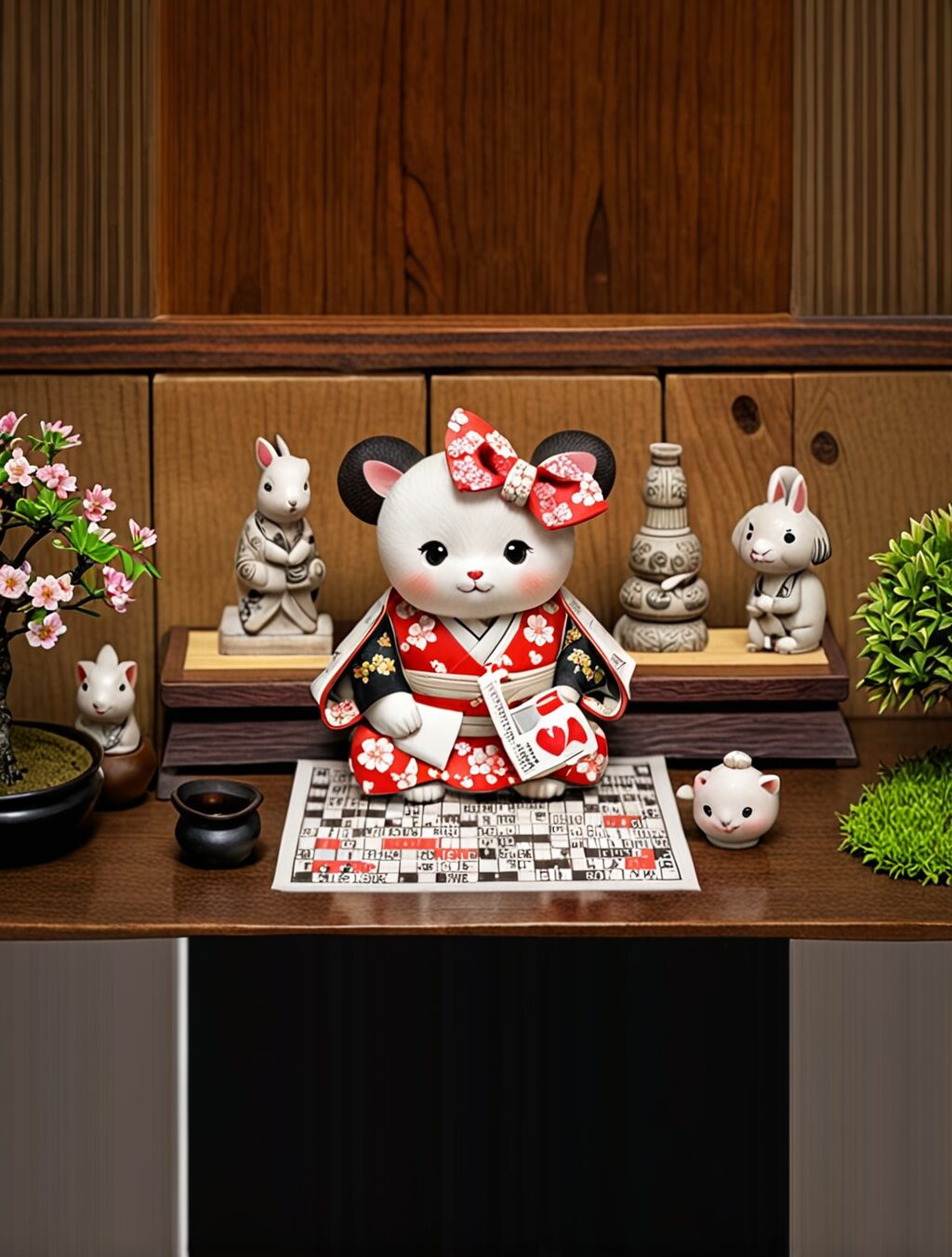 culture of cuteness in japan crossword puzzle clue