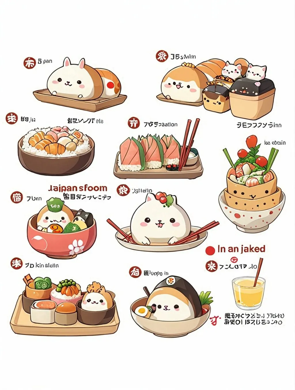 cute japan food names