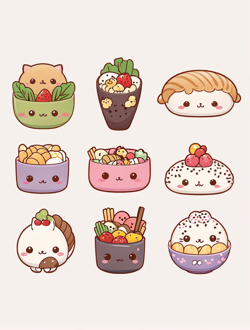 cute kawaii japan food