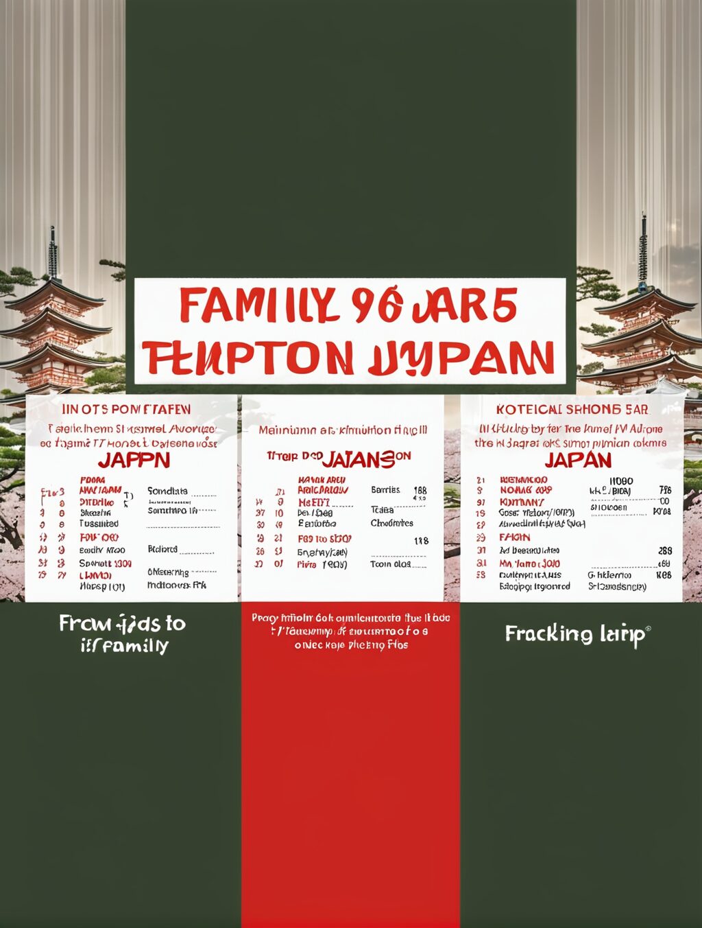 family of 5 trip to japan cost