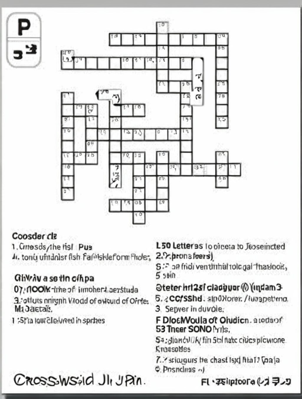 food fish of japan crossword clue 3 letters