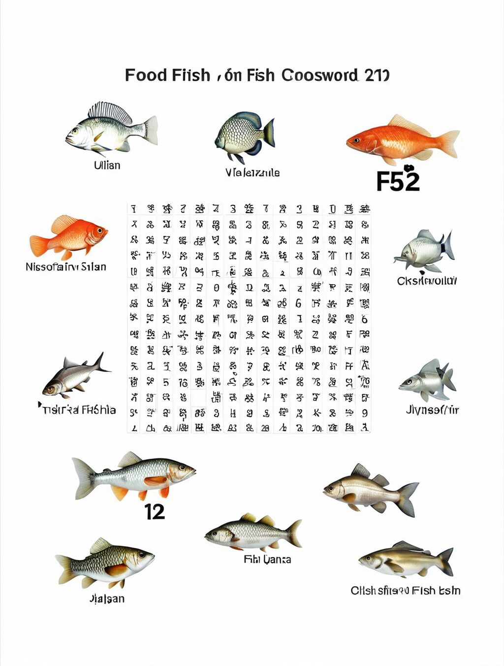 food fish of japan crossword clue