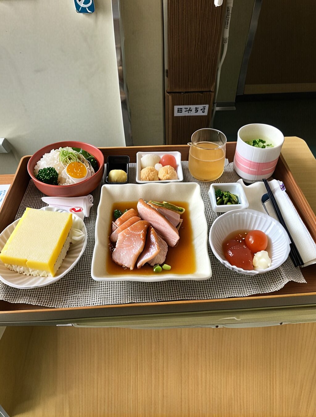 food in japanese hospital