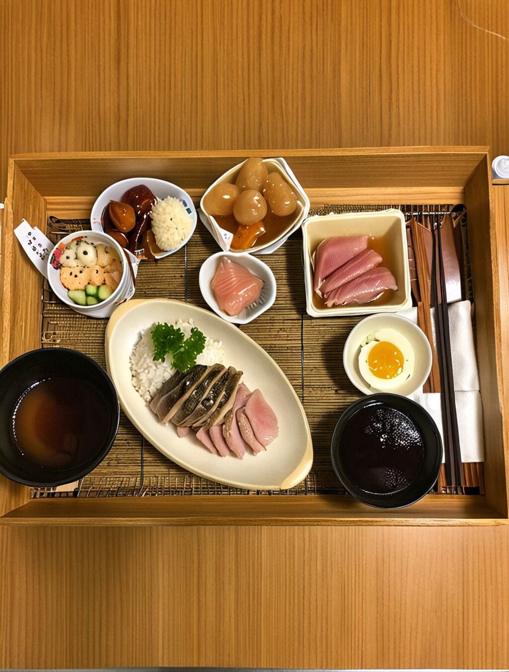 food in japanese hospital