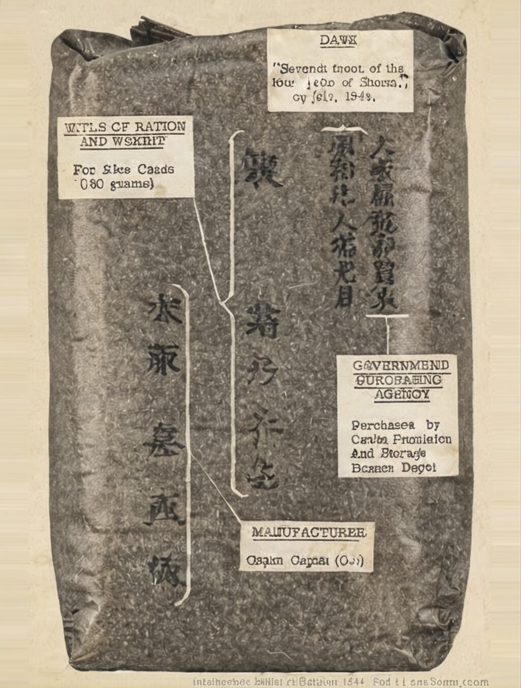 food rations ww2 prison camp japan