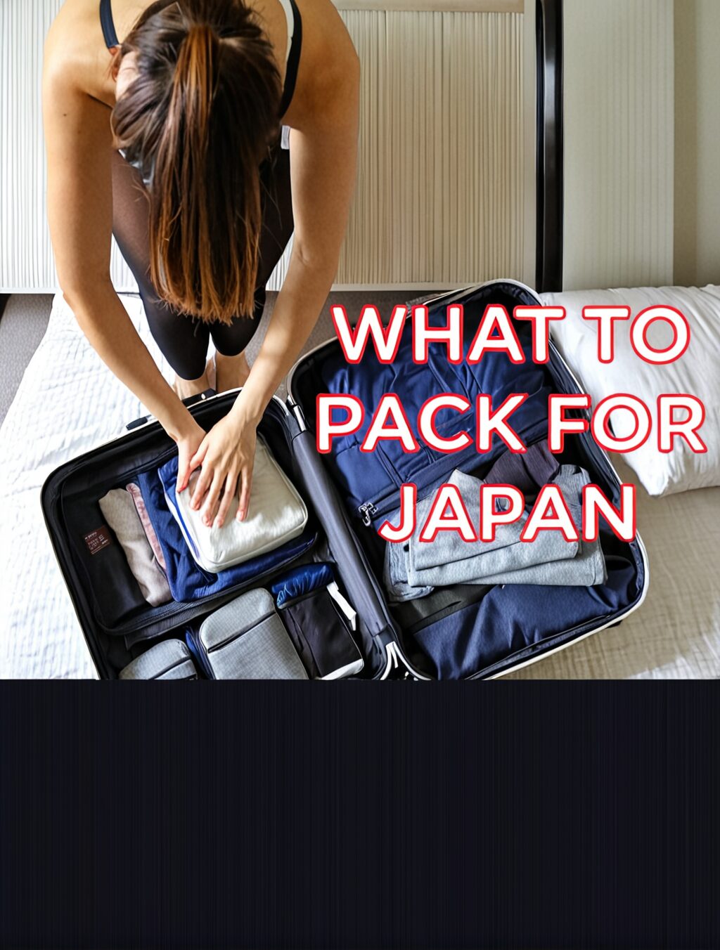 going to japan what to pack