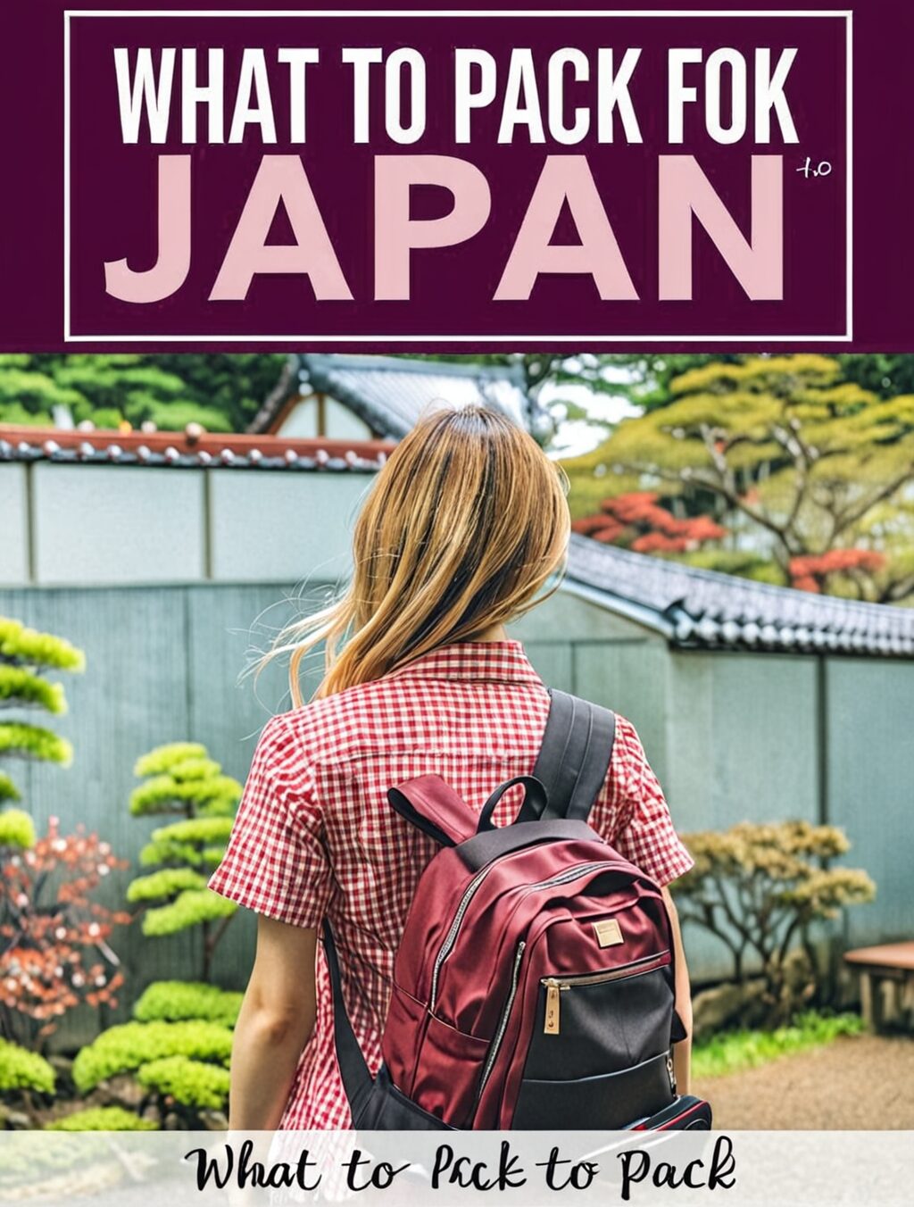 going to japan what to pack