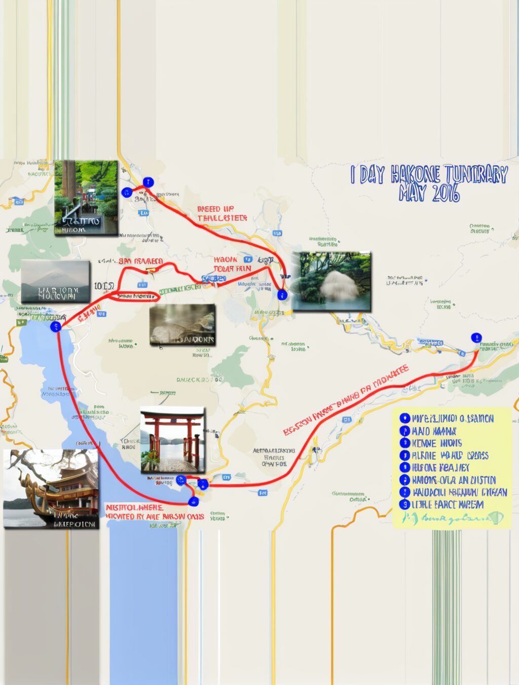 hakone japan itinerary