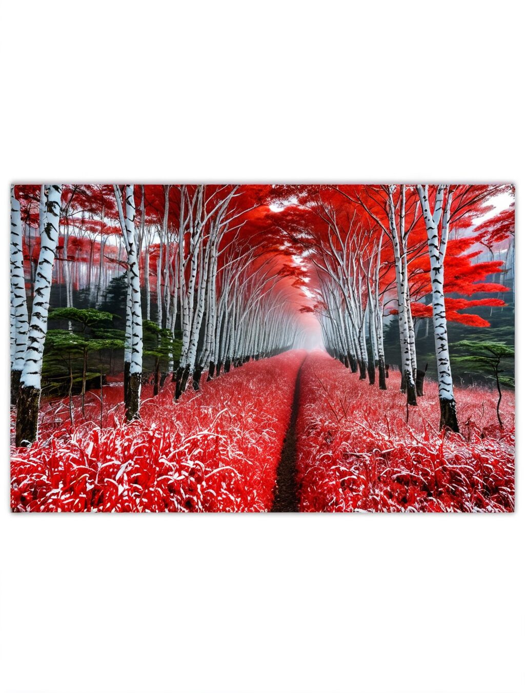 hokkaido japan forest
