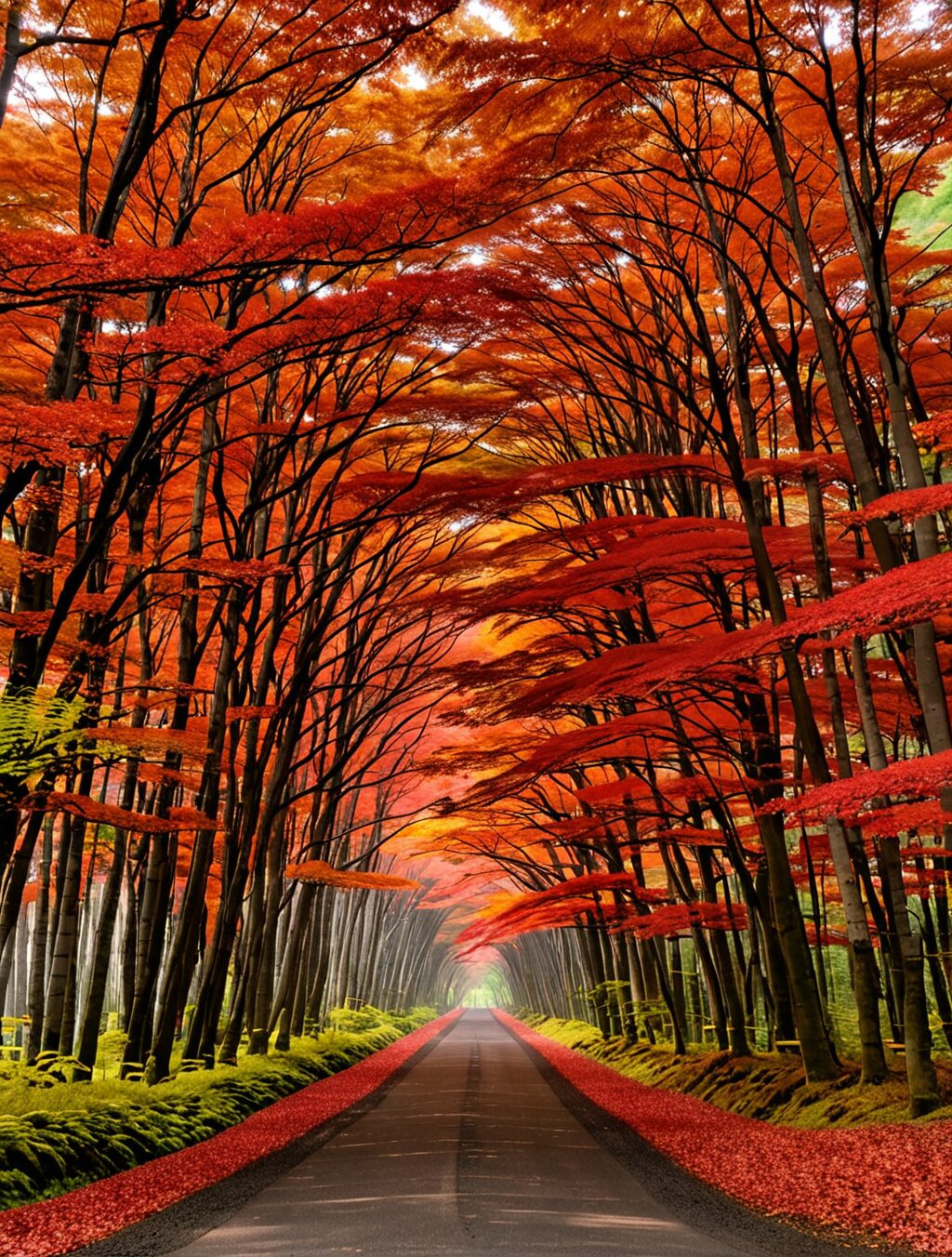 hokkaido japan forest