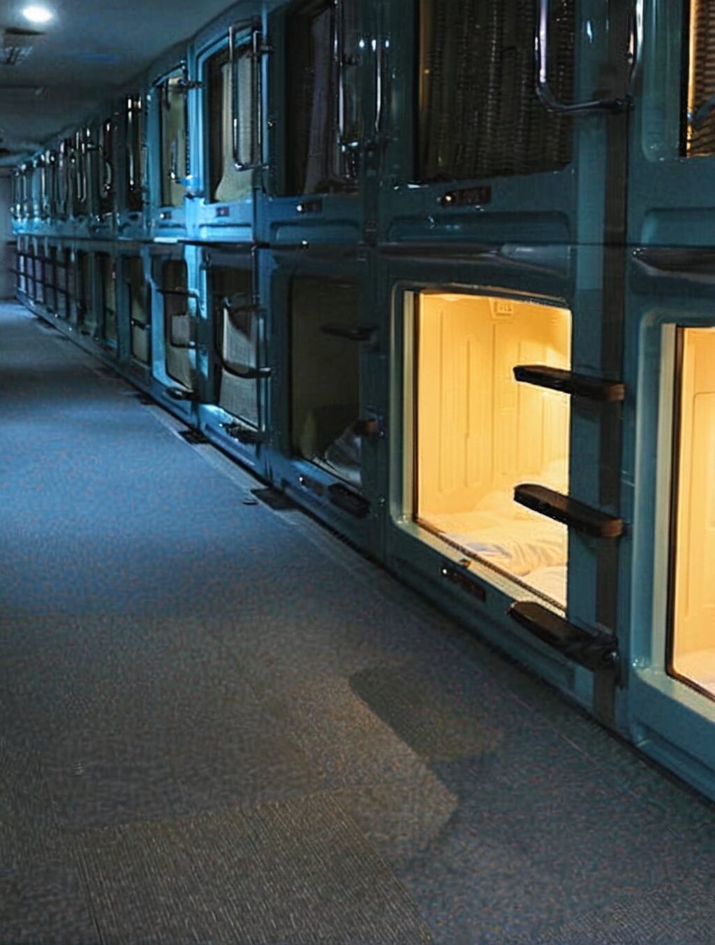 how many capsule hotels are in japan
