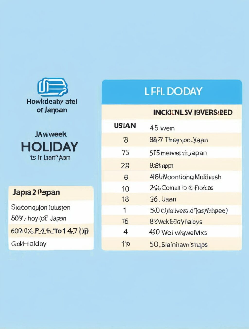 how much is a 2 week holiday to japan