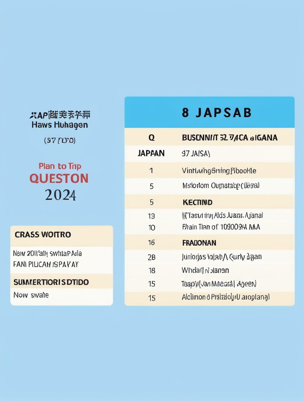 how to plan a trip to japan 2024