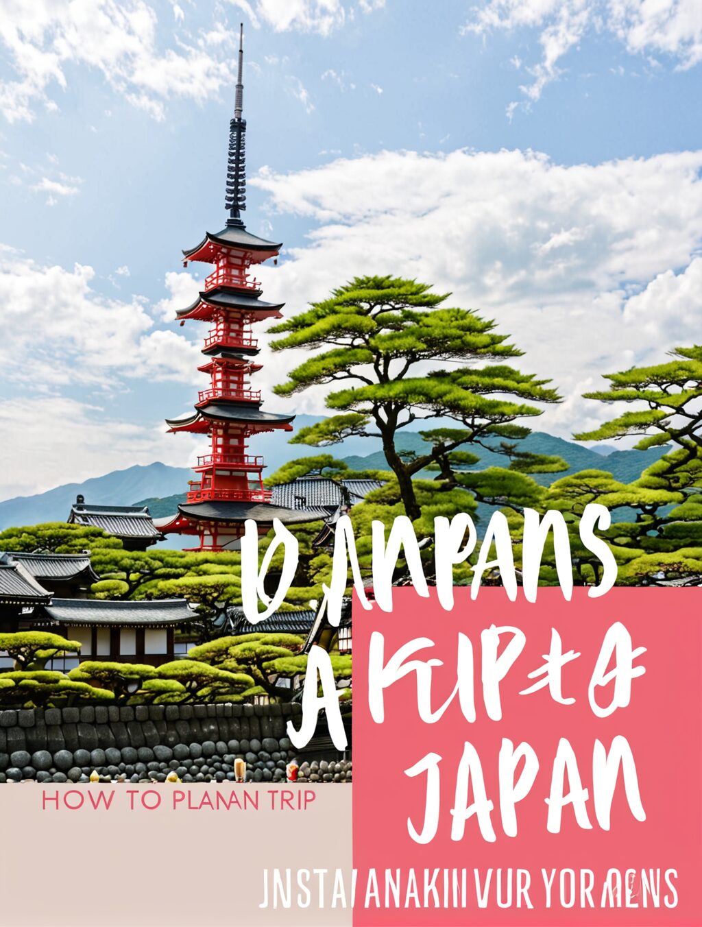 how to plan a trip to japan on your own
