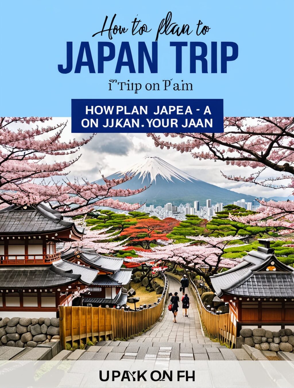 how to plan a trip to japan on your own