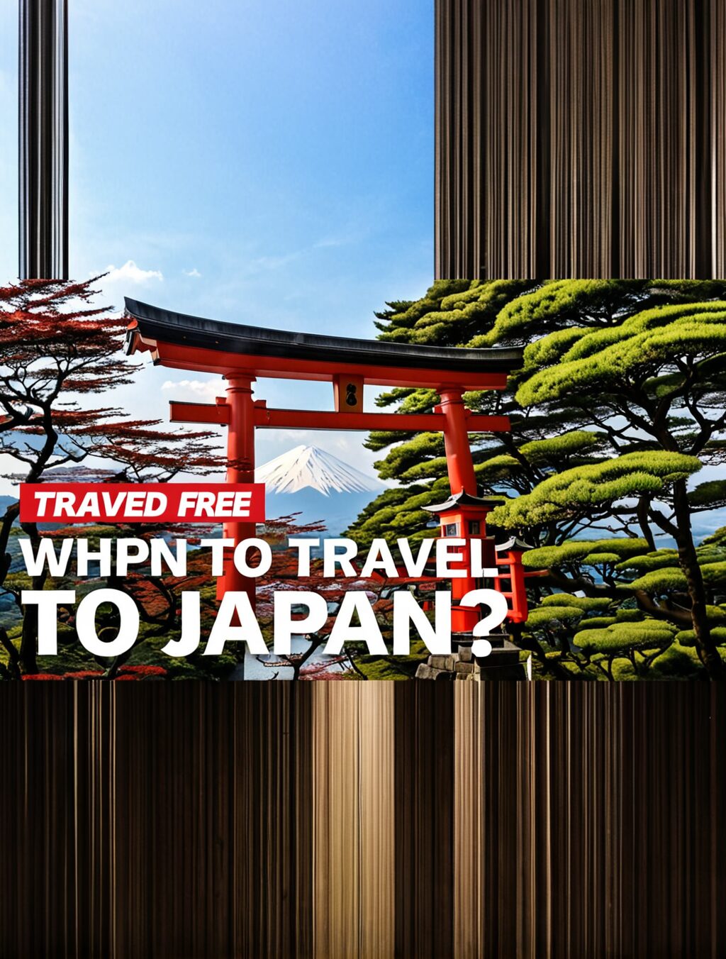i travelled across japan for free